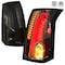 Spec-D Tuning 03-07 Cadillac Cts LED Tail Lights Smoke LT-CTS03GLED-TM - alternate 1